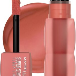maybelline tinta para labios super stay teddy tint